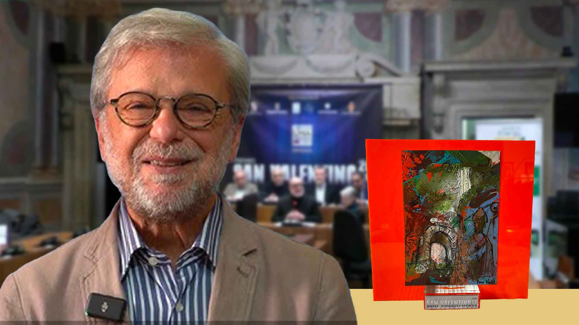 Sergio Bellucci al Premio San Valentino 2026 per un nuovo umanesimo digitale tra pensiero critico, etica e centralità dell’essere umano
